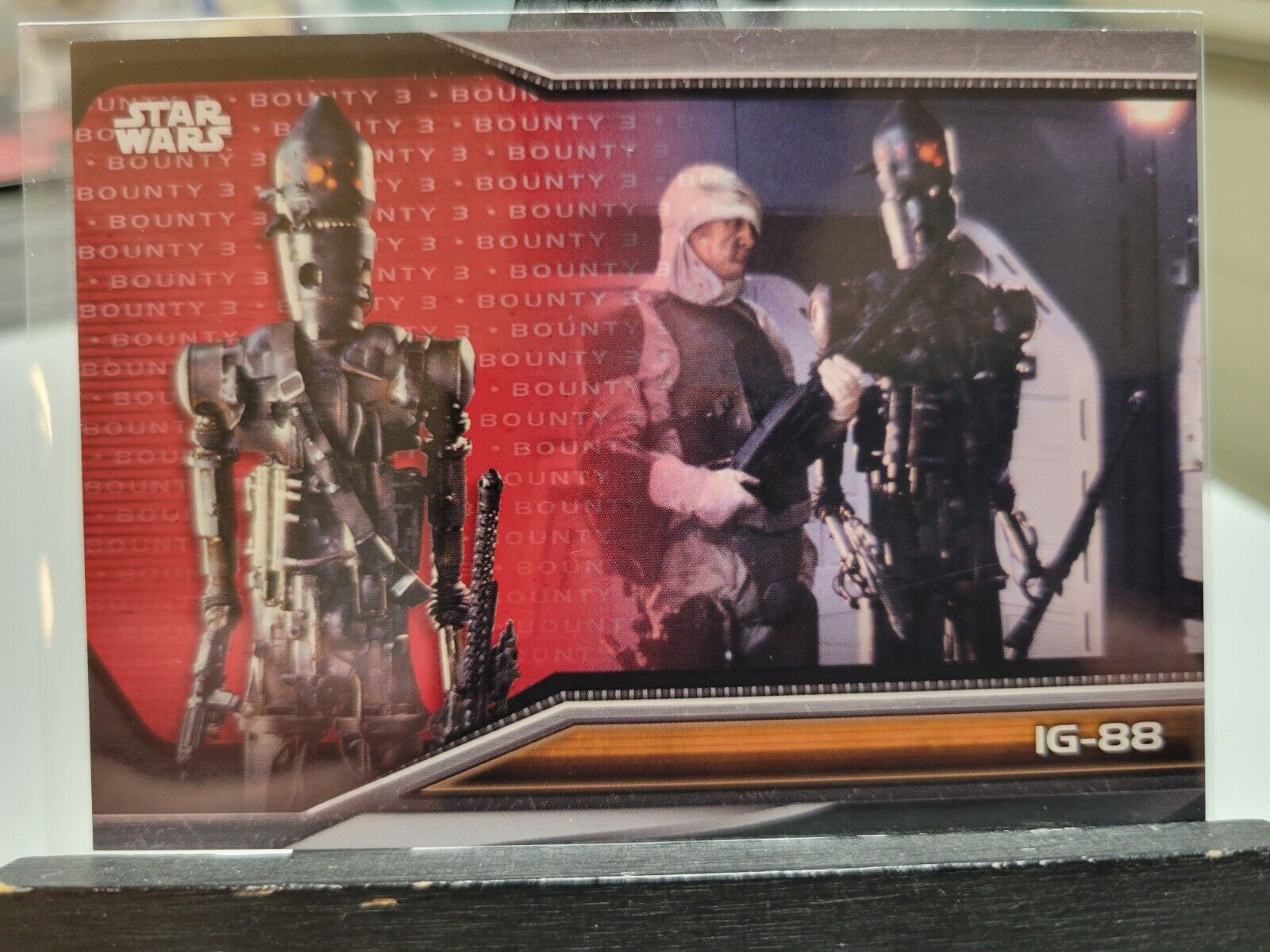IG-88 Level 3 Red 19/25 2021 Topps Star Wars Bounty Hunters