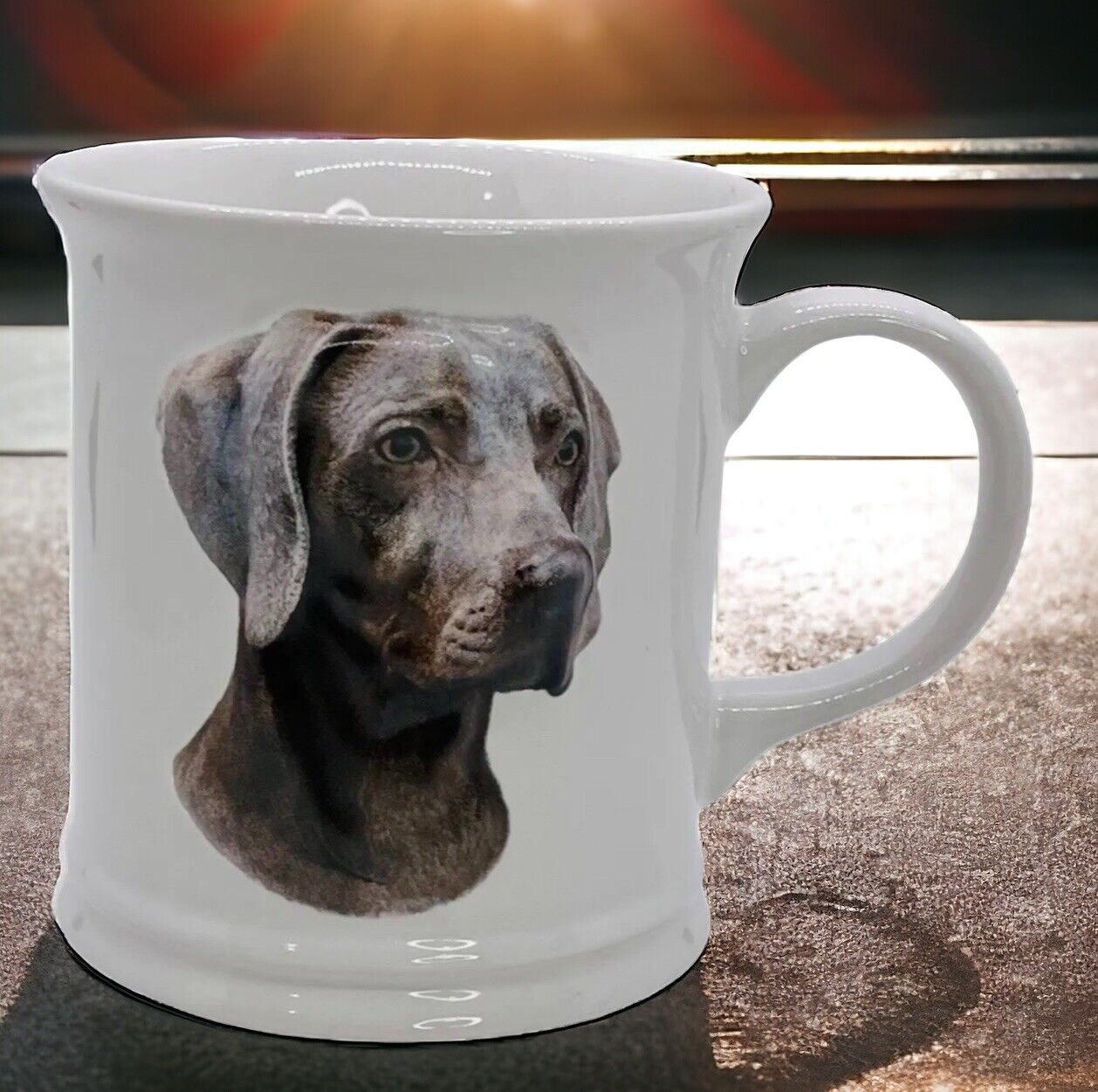 WEIMARANER Dog Puppy 3-D Coffee Tea Mug Best Friend Originals 2007 12 OZ. 4\