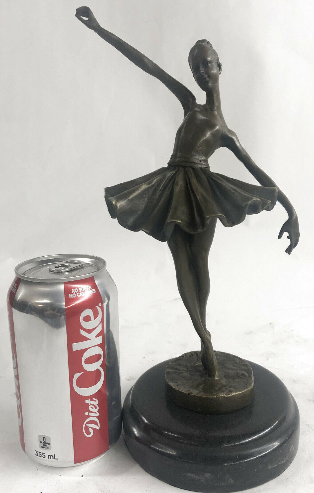 Bronze Sculpture Children Ballerina Ballet Dance Dancer Trophy Hot Cast Statue