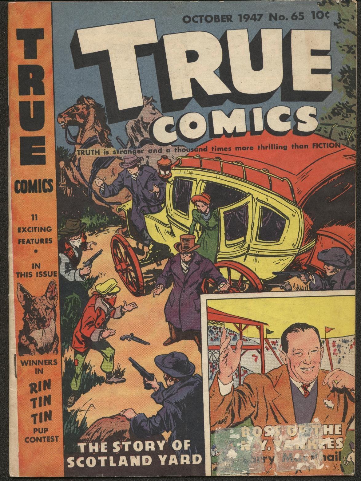 True Comics #65 (Parents\' Magazine Press, 1947) Louis Wolfe - Larry MacPhail,...