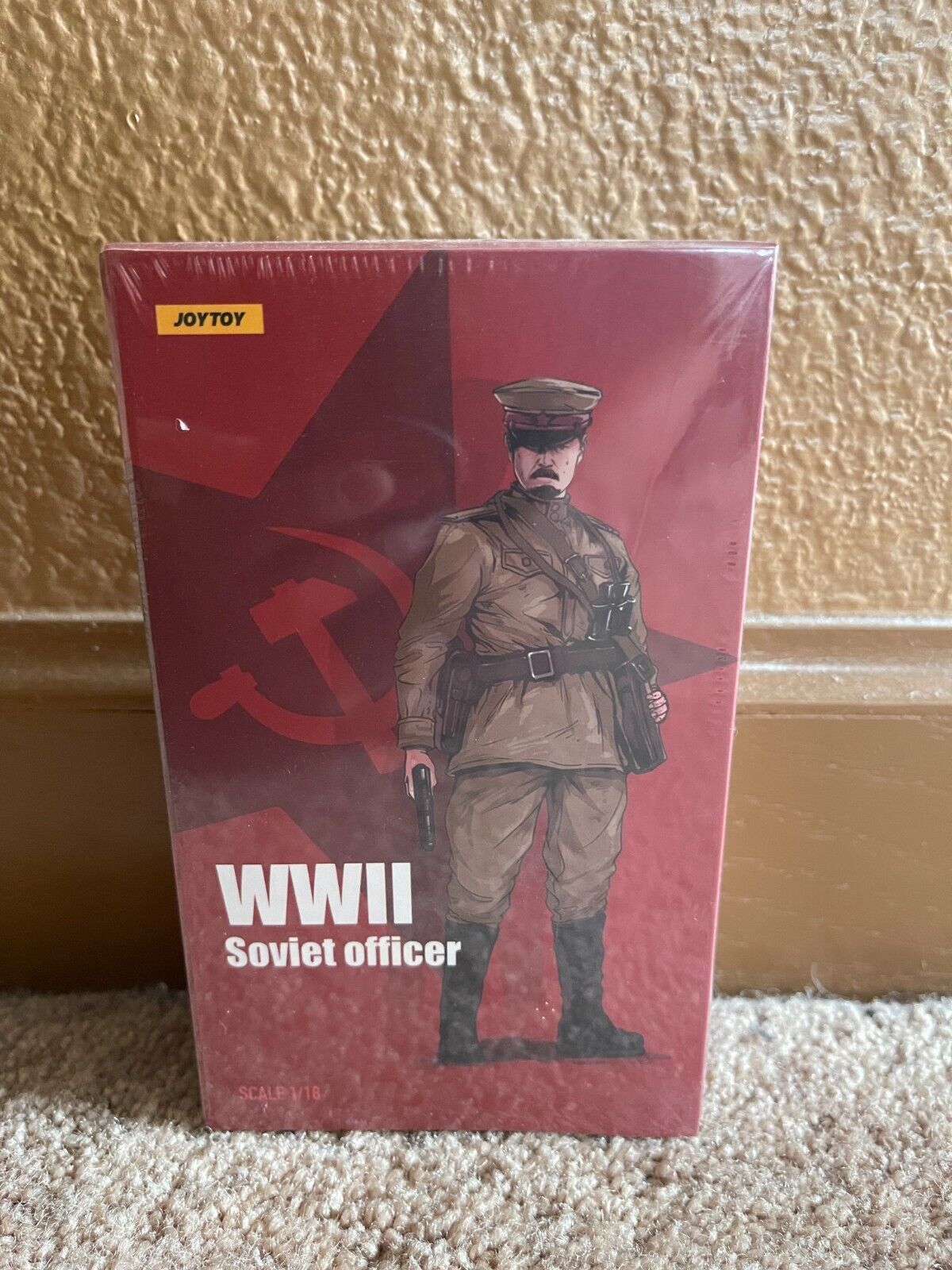 *NEW* JOYTOY WWII SOVIET OFFICER - 1/18 Scale (3.75”/4” Scale) Action Figure