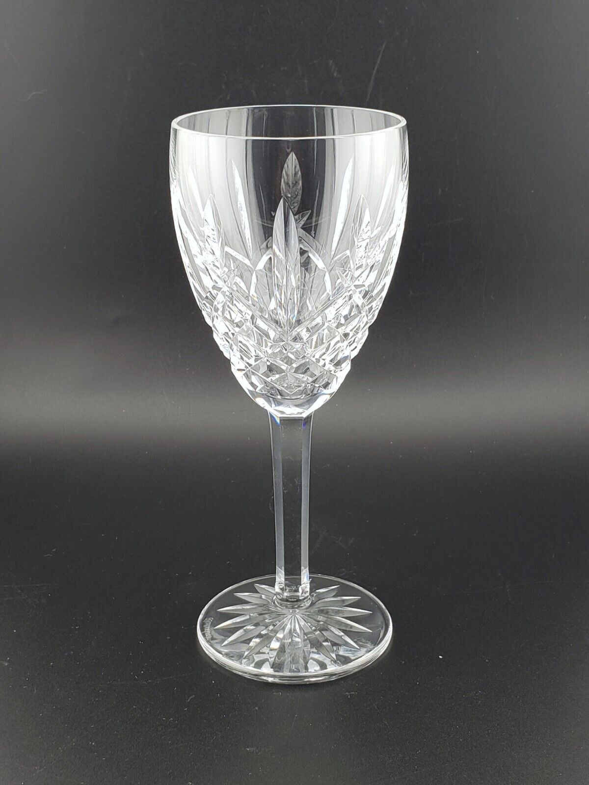 Waterford Araglin Crystal Wine Glass Goblets 7 1/8