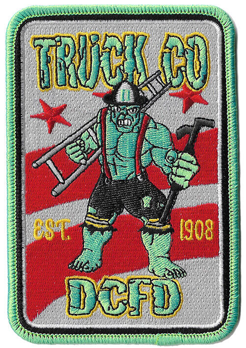 DCFD Truck 11 Est 1908 Hulk NEW Fire Patch