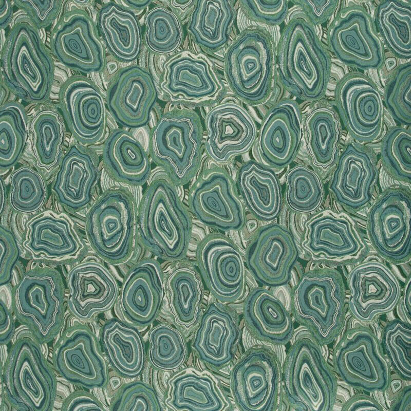 Kravet Green Modern Contemporary Agate Marble Weave Fabric 1.40 yds 34707.30
