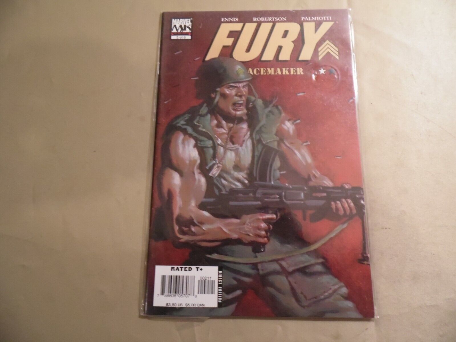 Fury Peacemaker #2 (Marvel 2006) Free Domestic Shipping