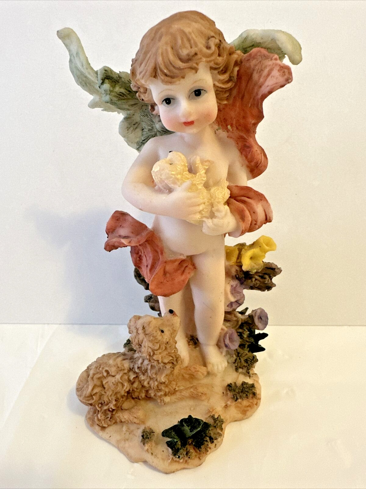 Vintage Cherub Figurine 5.5\