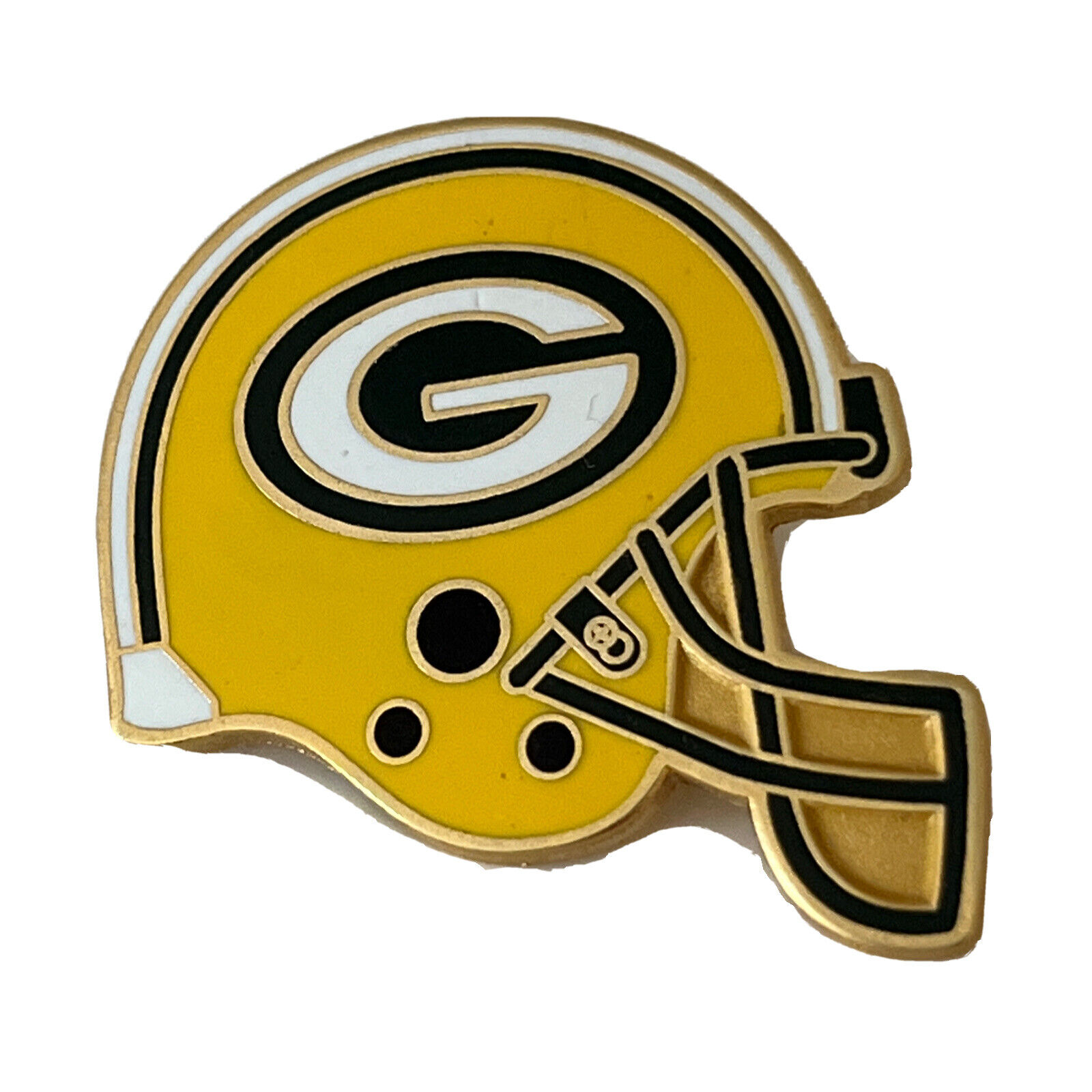 Green Bay Packers Helmet Lapel Pin NFL Football Sports Pinback