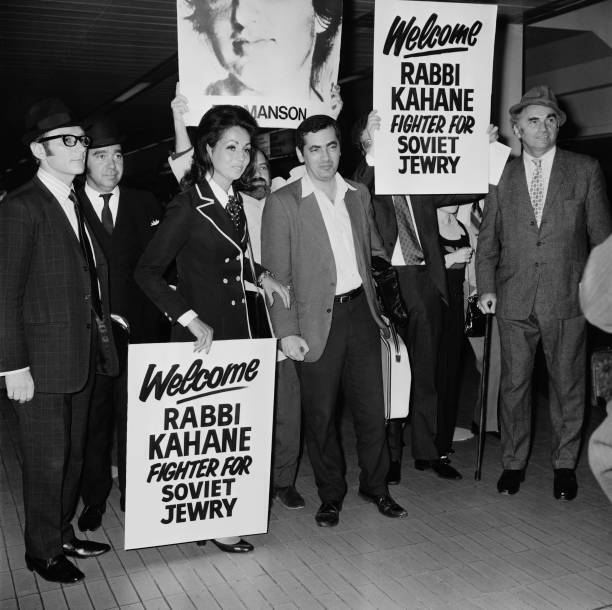Rabbi Meir Kahane Founder Of The Jewish Defense League 1971 OLD PHOTO
