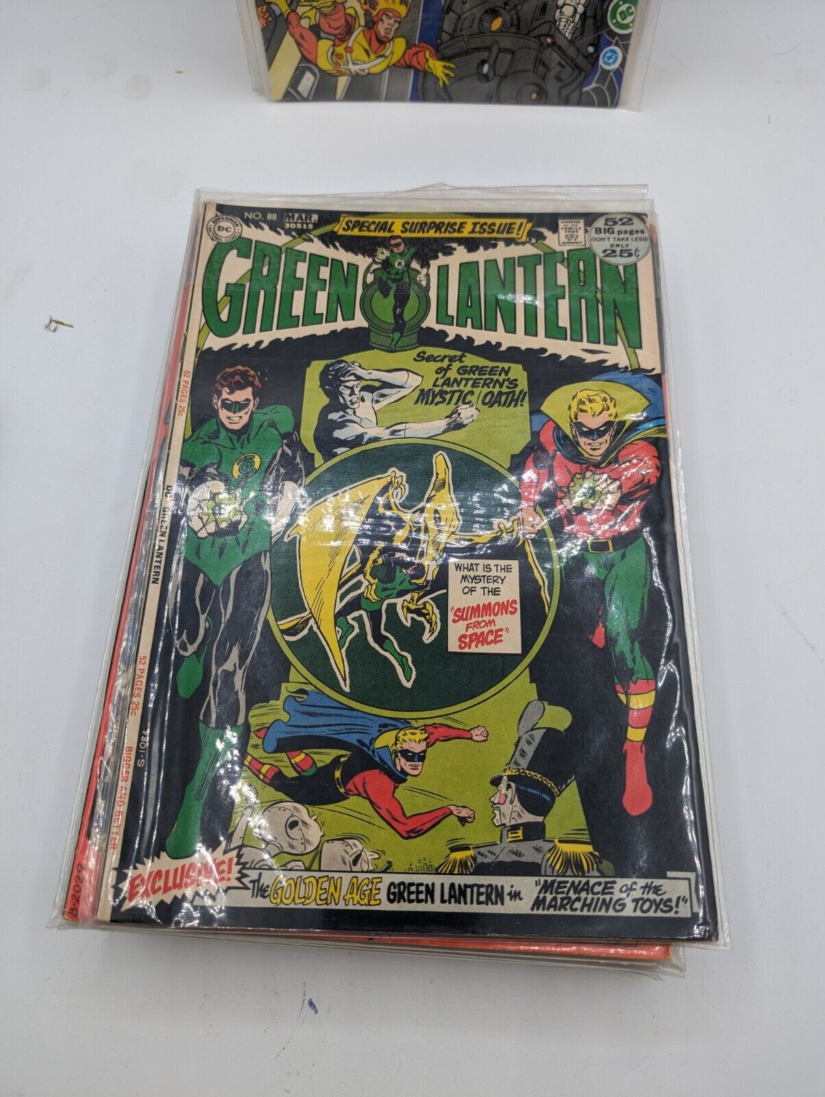 Green Lantern #88, Unrestored Silver Age DC Comic - Neal Adams