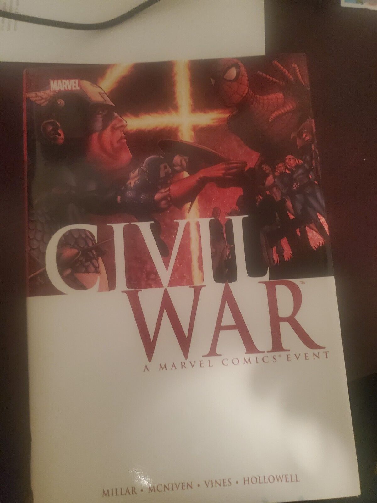 Marvel Civil War hardcover in mint condition 