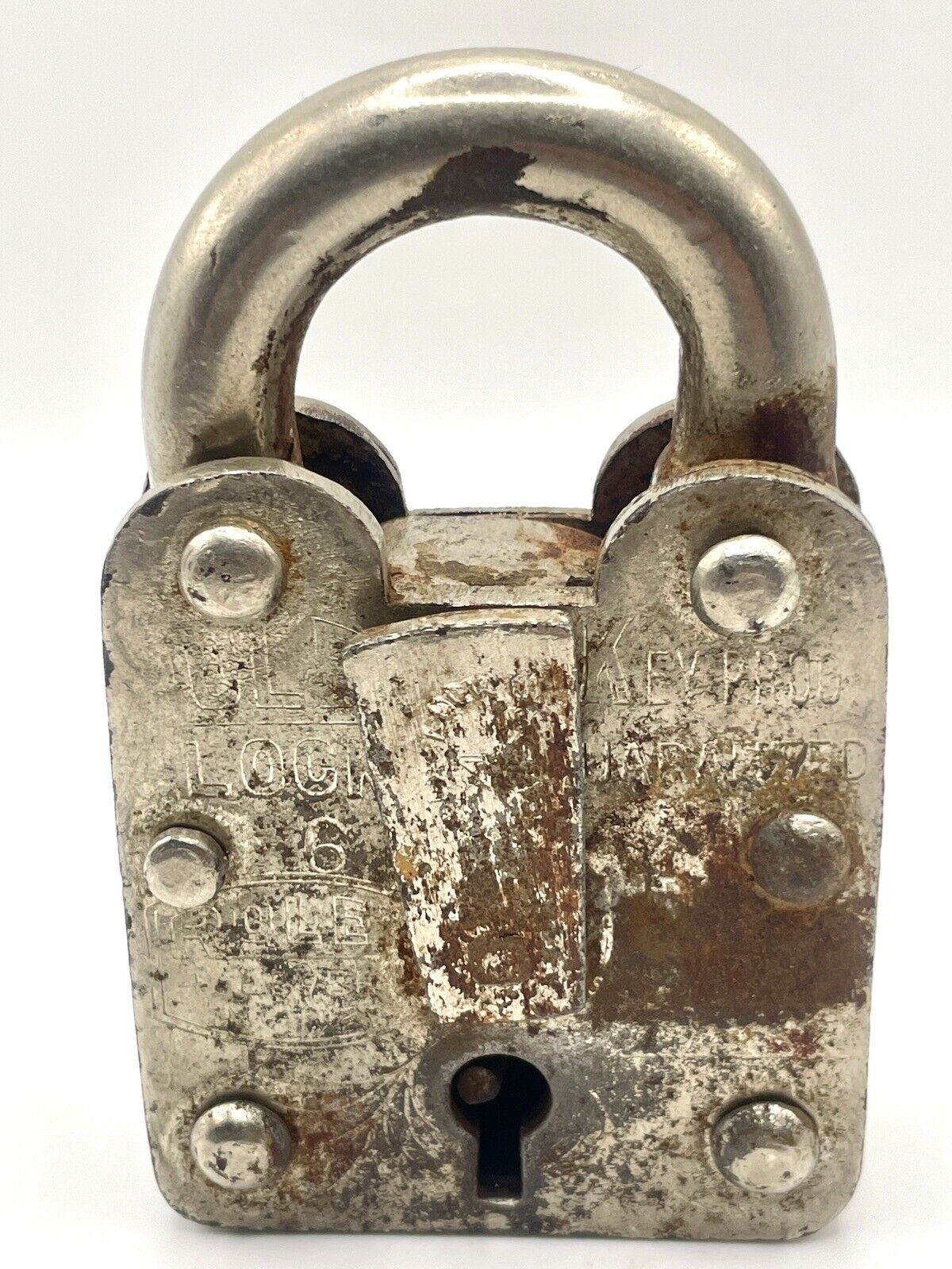 Vintage Rolex 4 Lever Padlock #6 Key Proof Guaranteed Lock Without Key