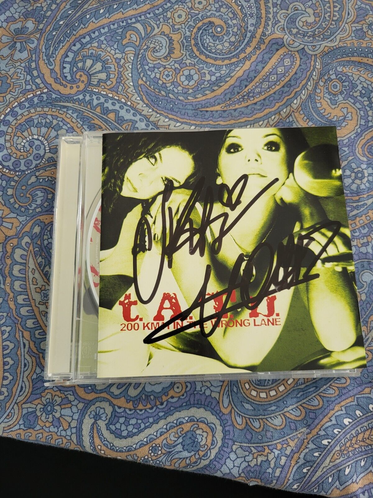 Autographed Signed CD Tatu t.a.t.u