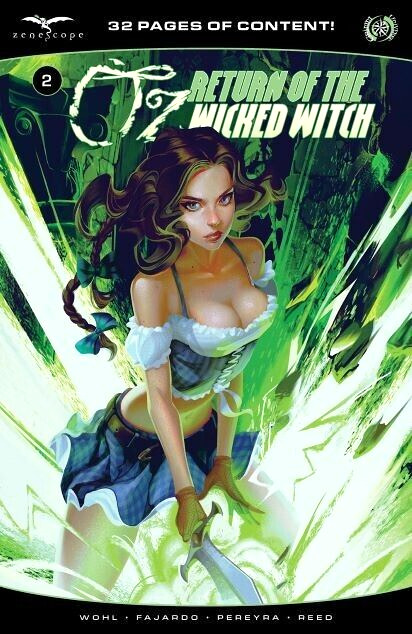 OZ RETURN OF THE WICKED WITCH #2C (NM) LOMOV Variant Zenescope Grimm Fairy Tales