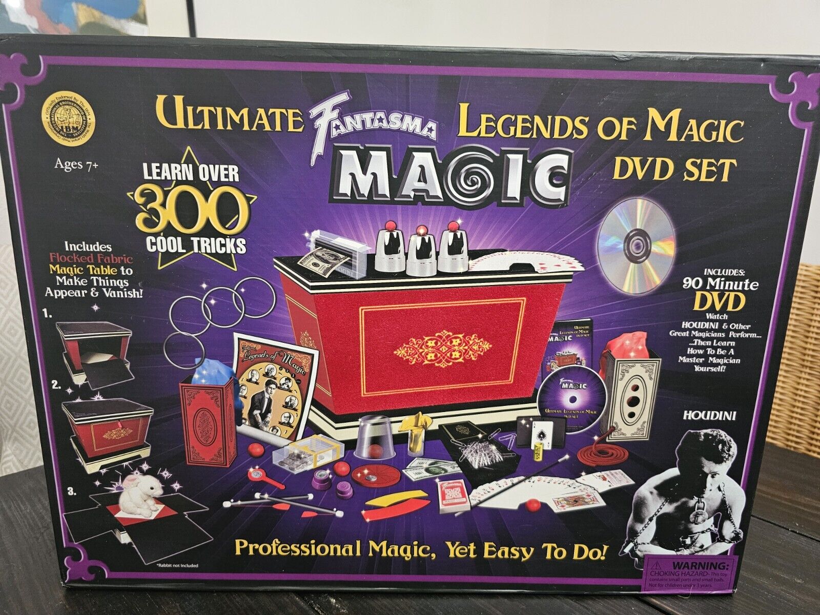 Ultimate Fantasma Legends of Magic with DVD set Over 300 Tricks