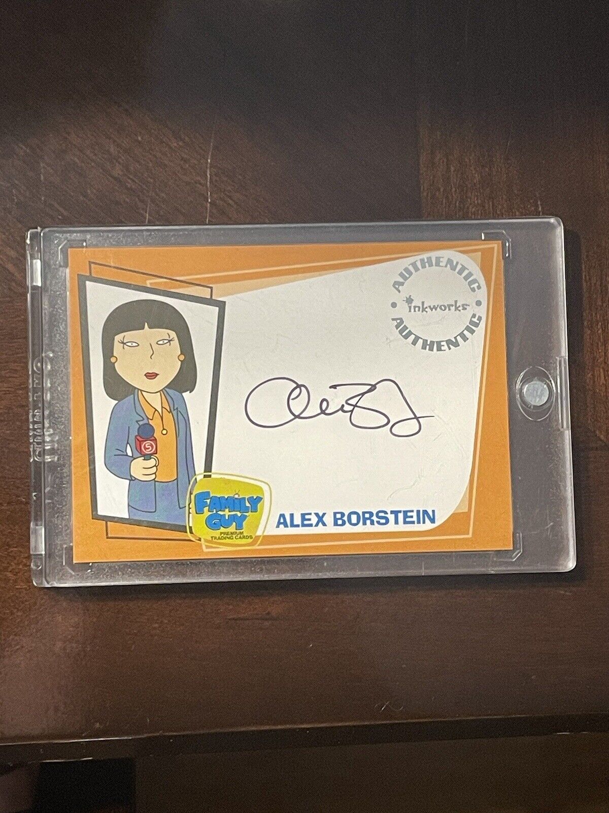 2006 Alex Borstein Razor Autograph Authentic Inkworks Family Guy Trisha Takanawa