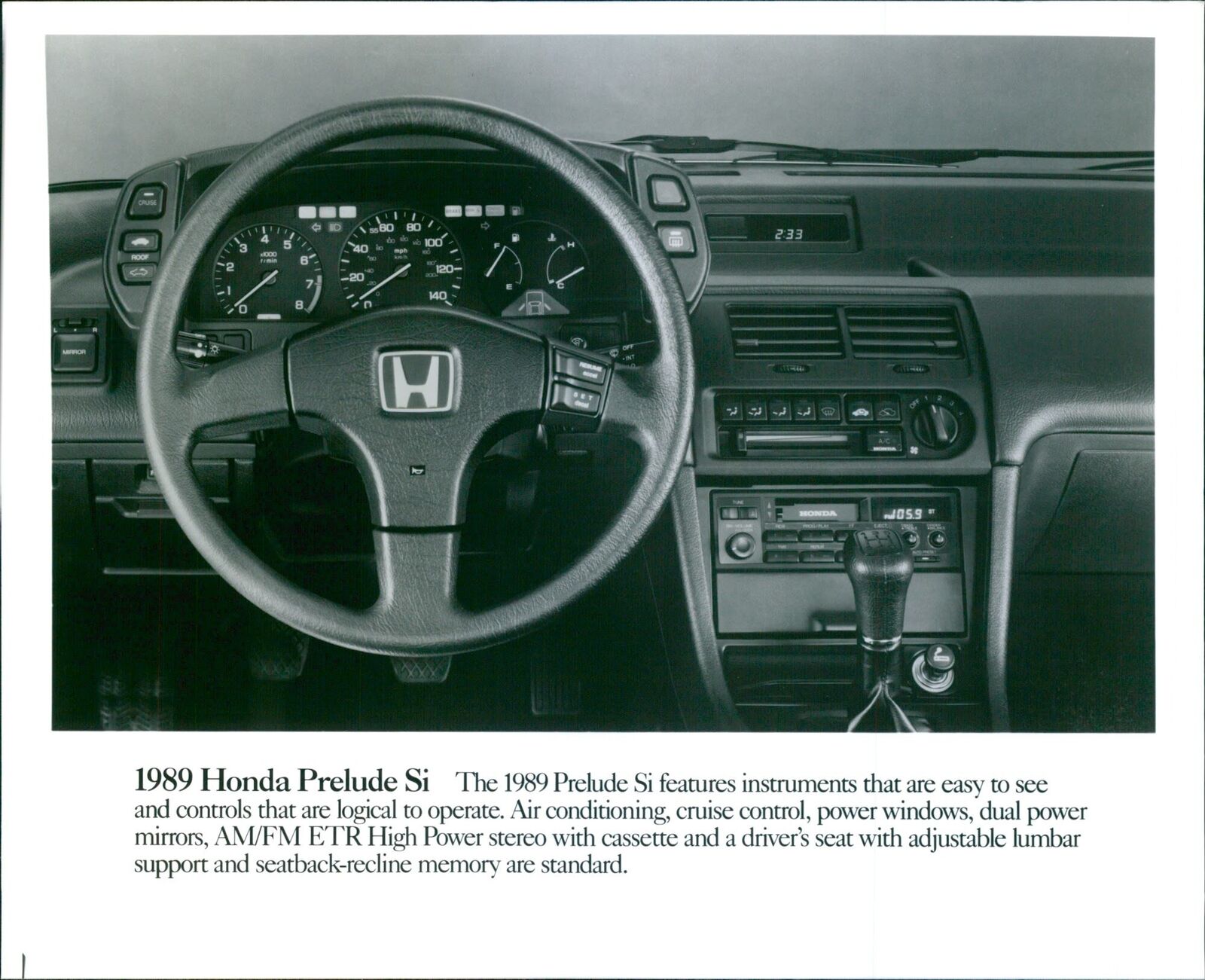 1989 Honda Prelude Si - Vintage Photograph 3461959