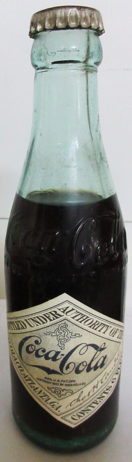 Coca-Cola Straight Sided Glass Bottle Litchfield, ILL #2