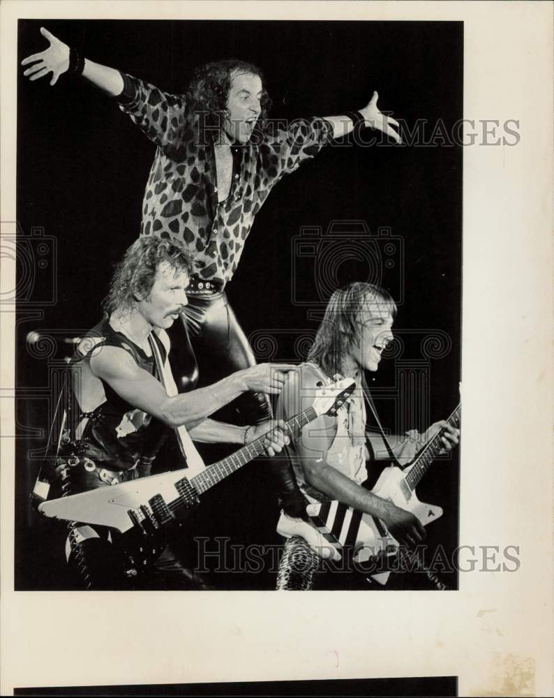 1991 Press Photo Scorpions, Music Group - afa43001