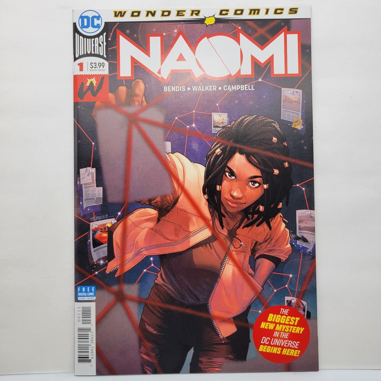 Naomi #1 Cover A 1st Print Jamal Campbell Cover 2019 Brian Michael Bendis