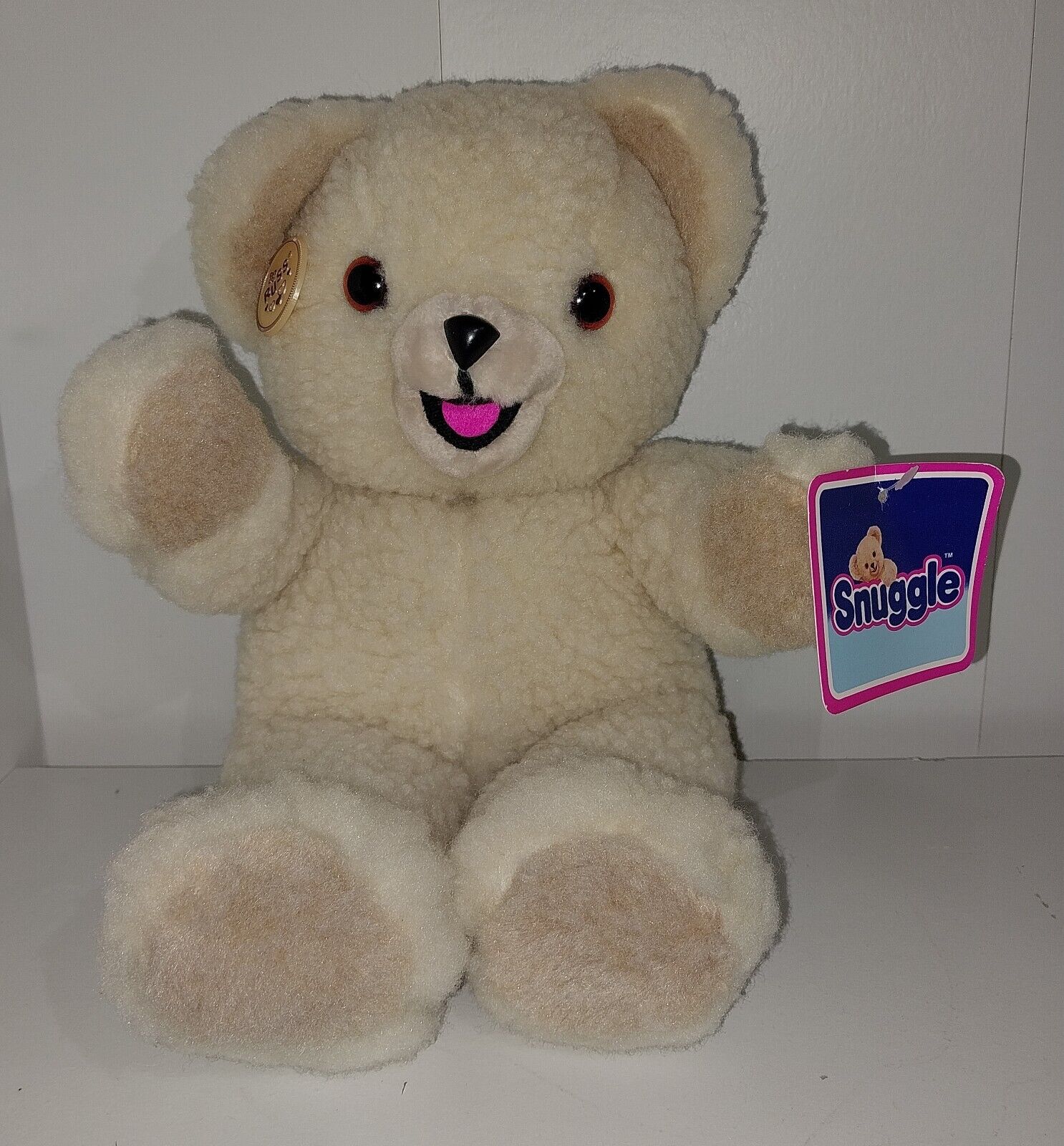 Vtg Snuggle Bear Plush 1986 Lever Brothers Fabric Softener With Tags Russ 14\