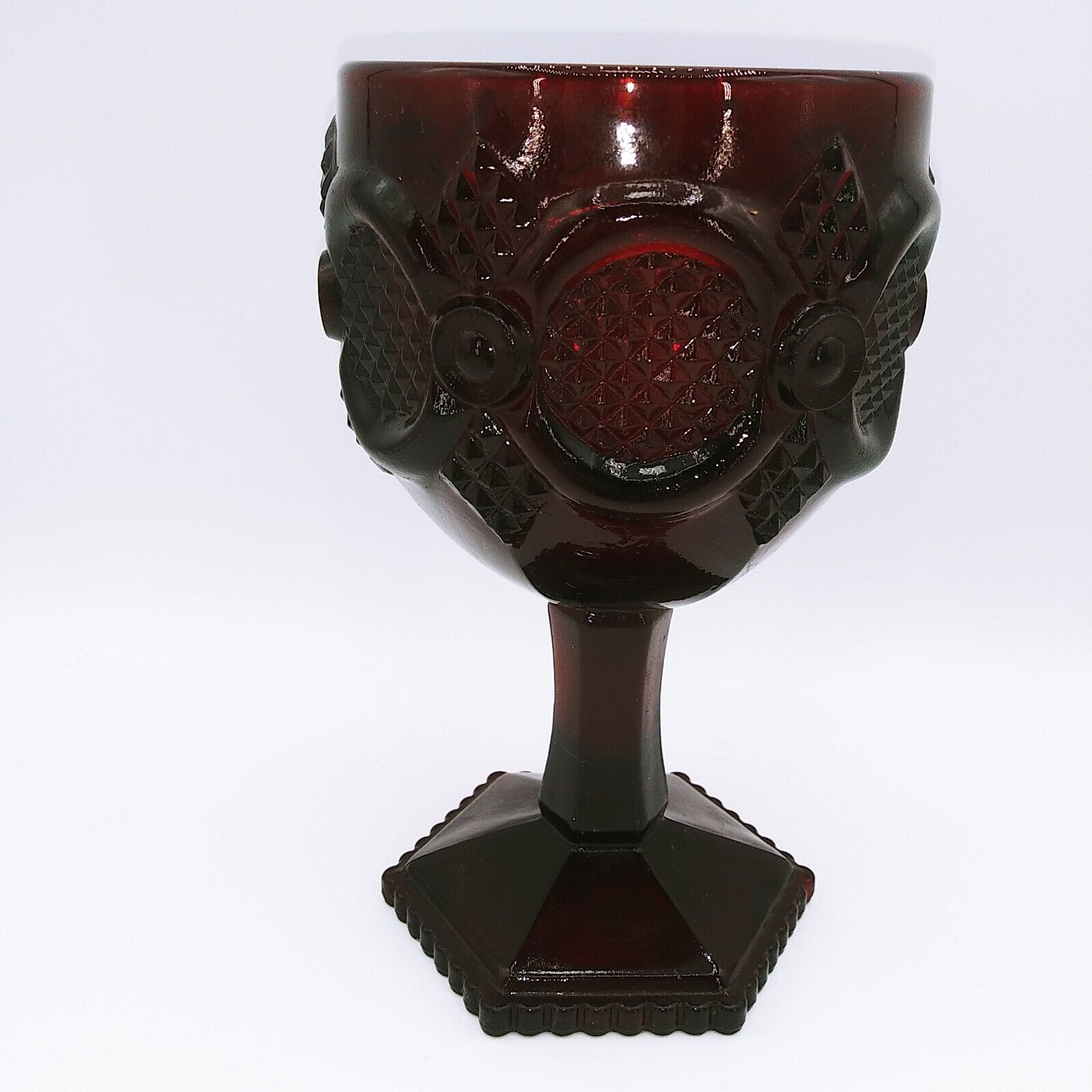 Vintage 1982 Avon 1876 Cape Cod Collection Edition drink Chalice Goblet 6\