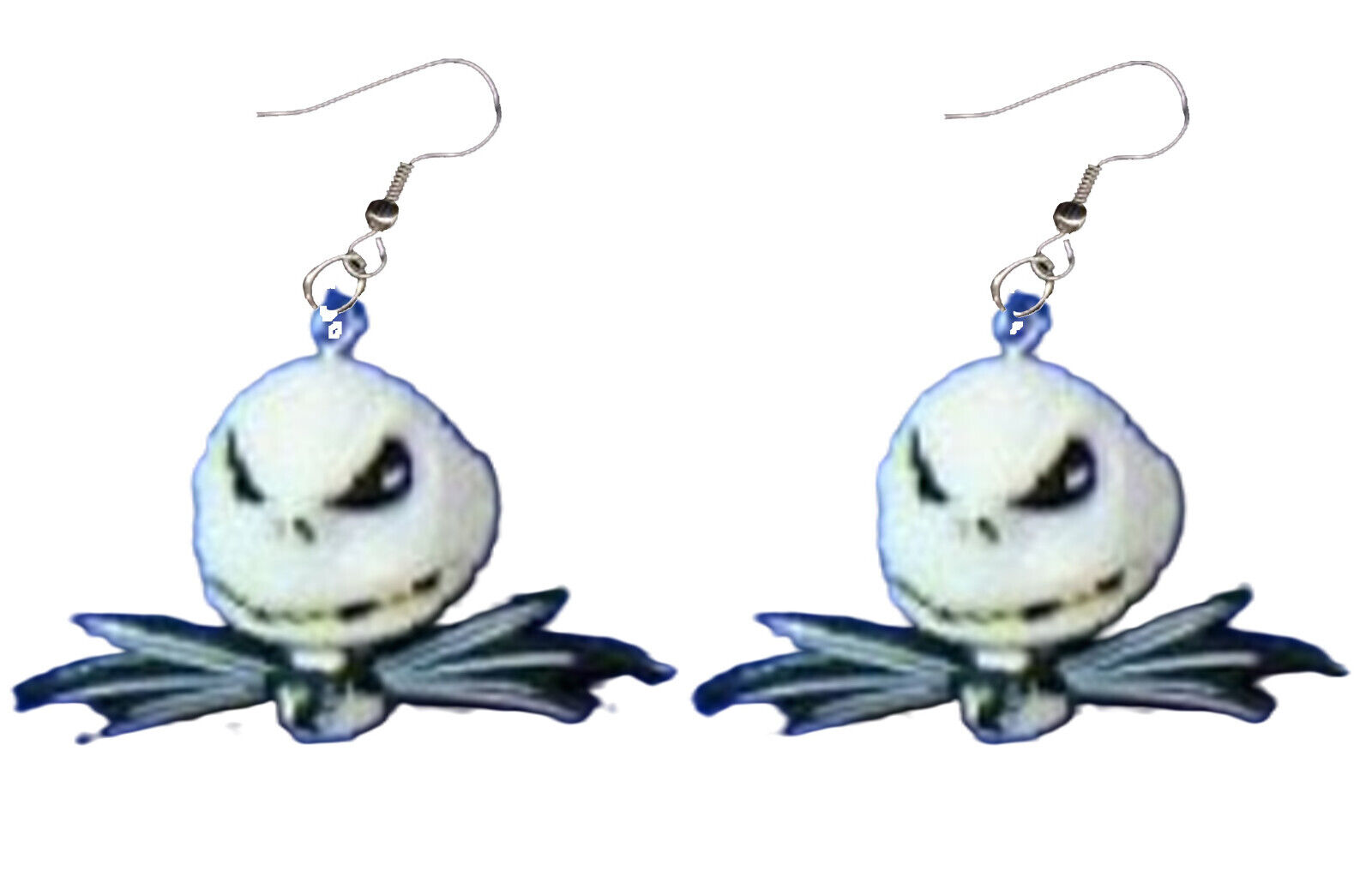 Funky MAD JACK SKELLINGTON EARRINGS Gothic Nightmare Before Christmas Jewelry -A
