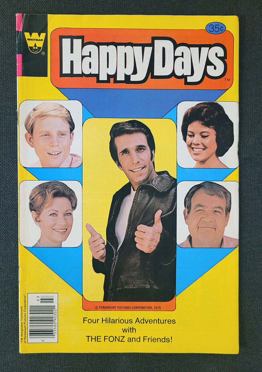 Happy Days #1 1979 Whitman Newsstand FINE photo cover