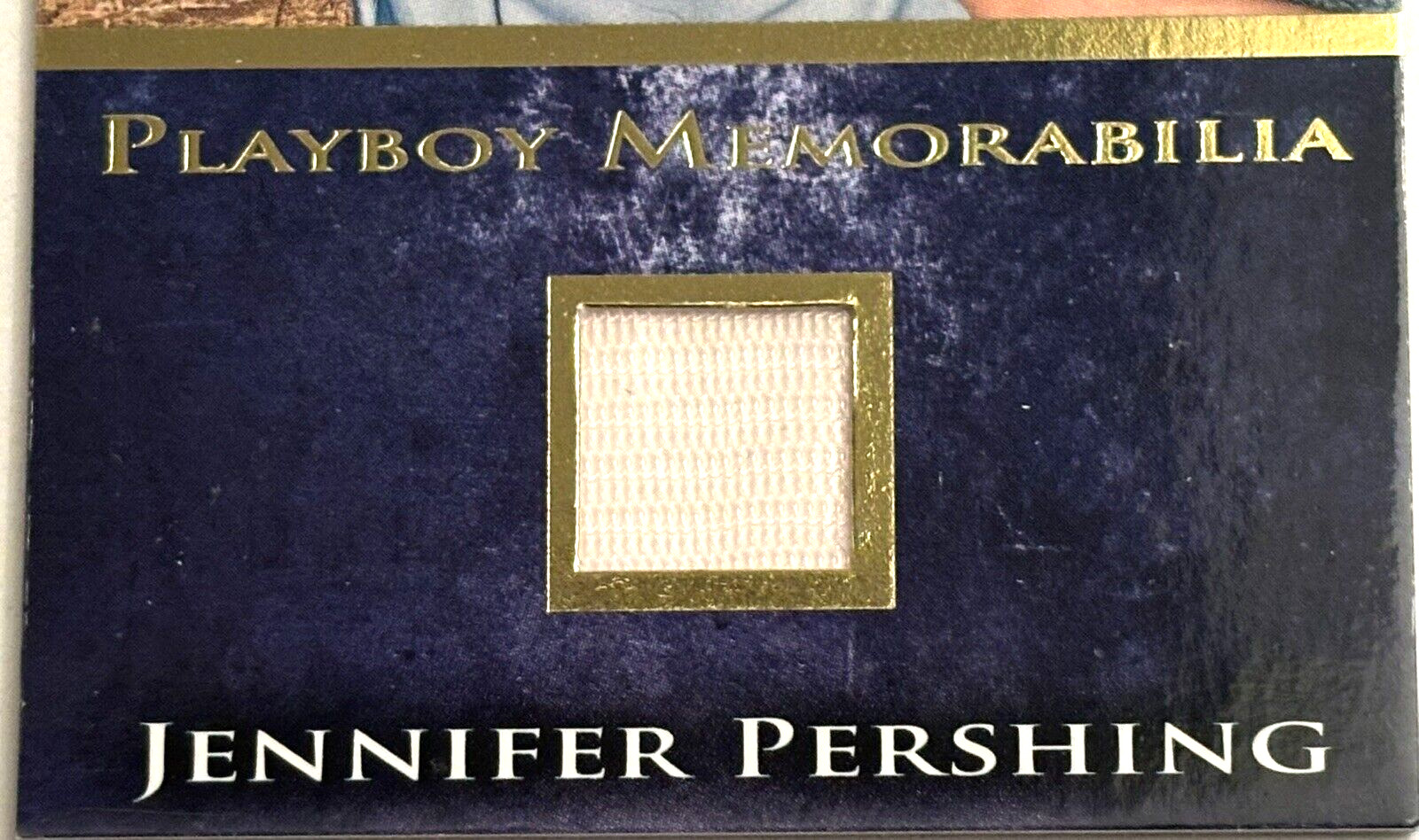 Playboy Authentic Memorabilia Card #11/25 ~ JENNIFER PERSHING (POTM MARCH 2009)
