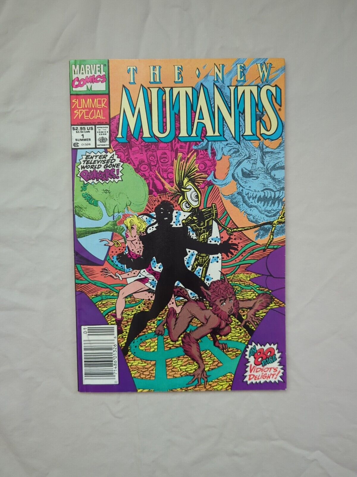 Marvel Comics New Mutants Summer Special #1 (1990)