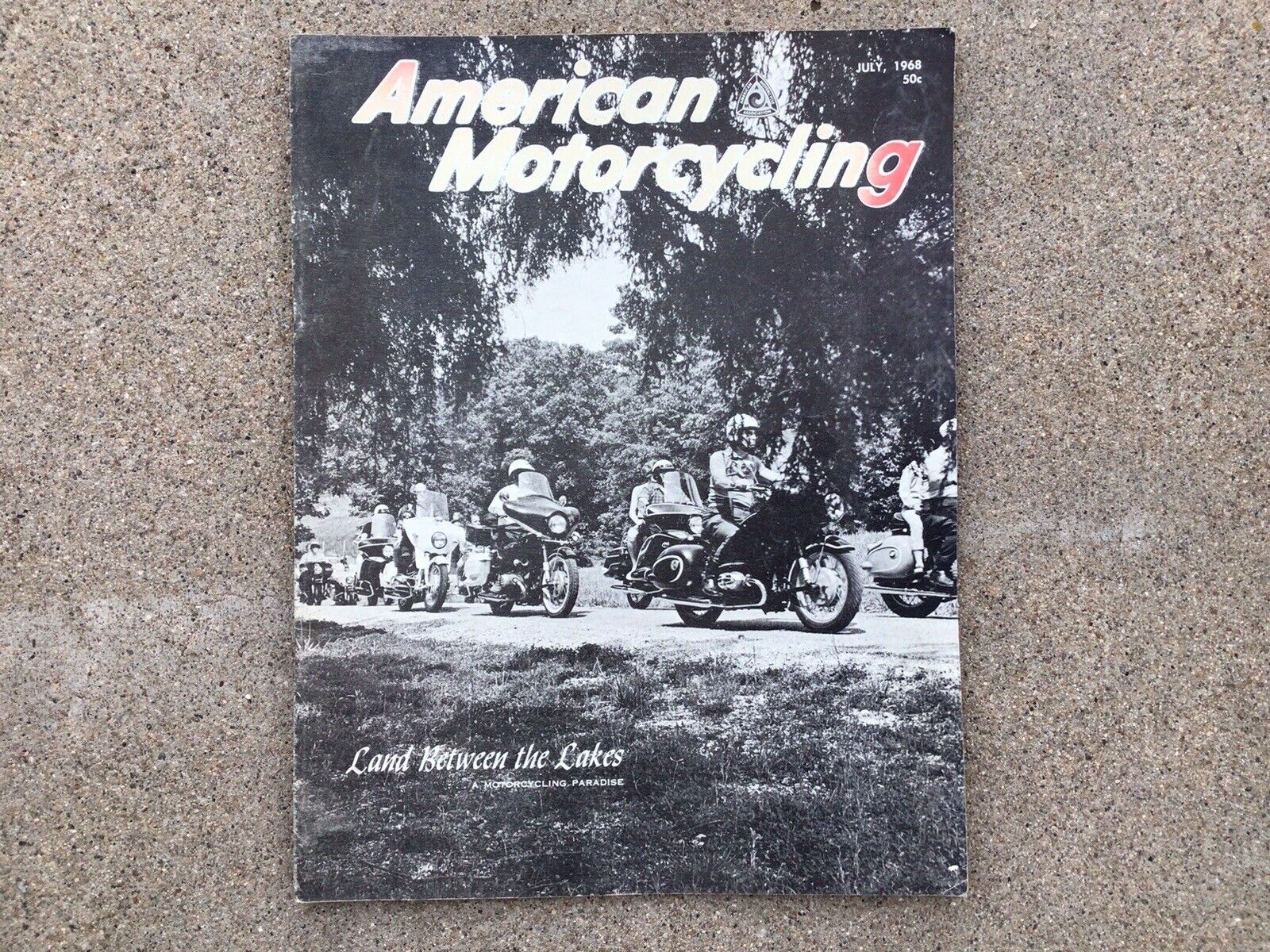 AMERICAN  MOTORCYCLING - MAGAZINE - JULY  1968