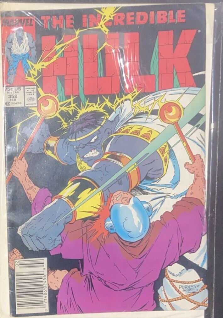 Incredible Hulk #352 (1989) Marvel Comics BAGGED BOARDED & #374