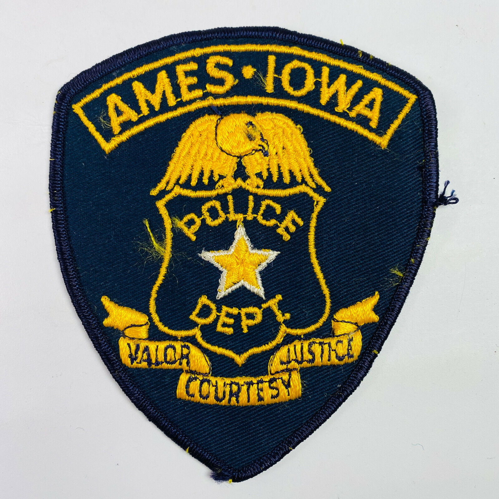Ames Story County Iowa IA Patch A2B