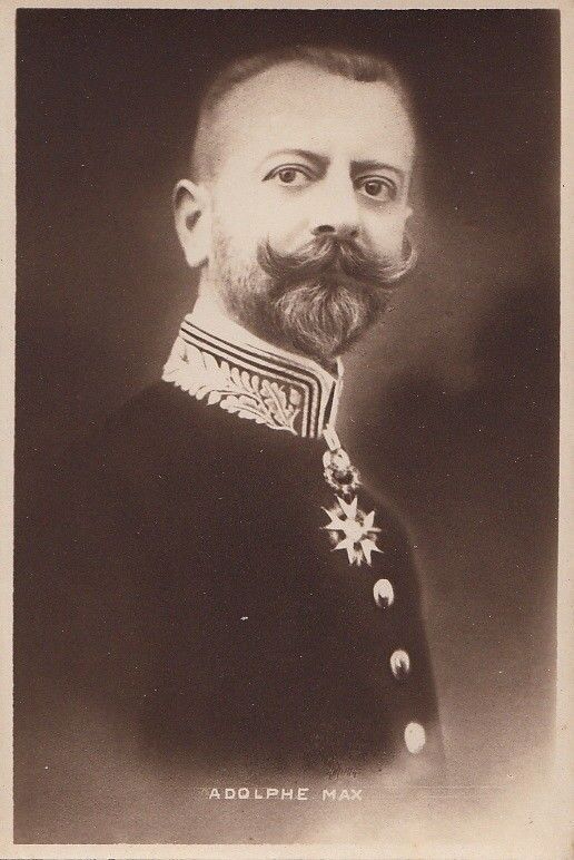 Postcard Adolphe Max Belgium Mayor Brussels WWI
