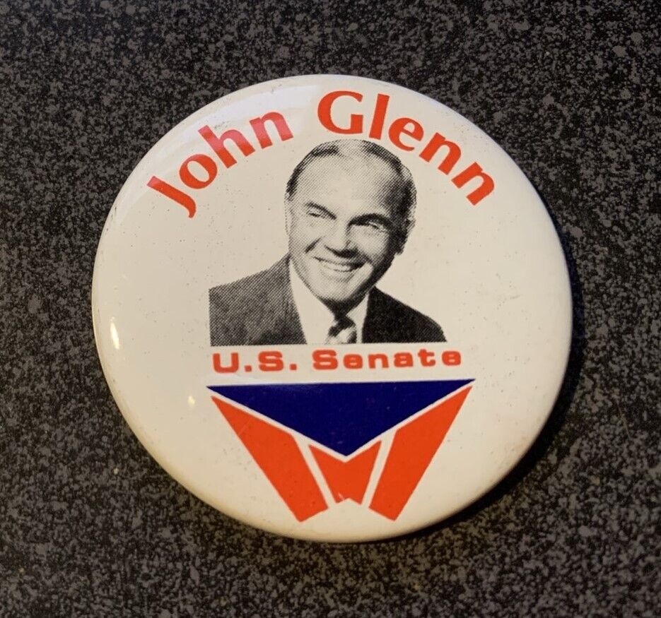 1984 \'84 JOHN GLENN for President 1 1/2\