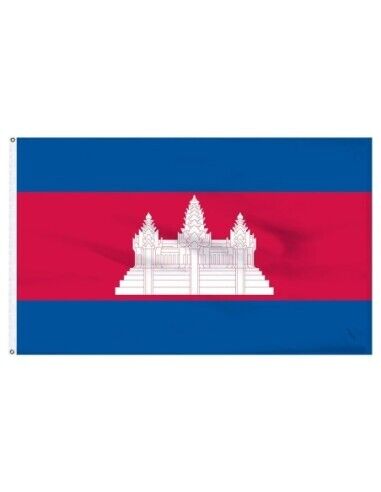 Cambodia 2\' x 3\' Indoor Polyester Flag