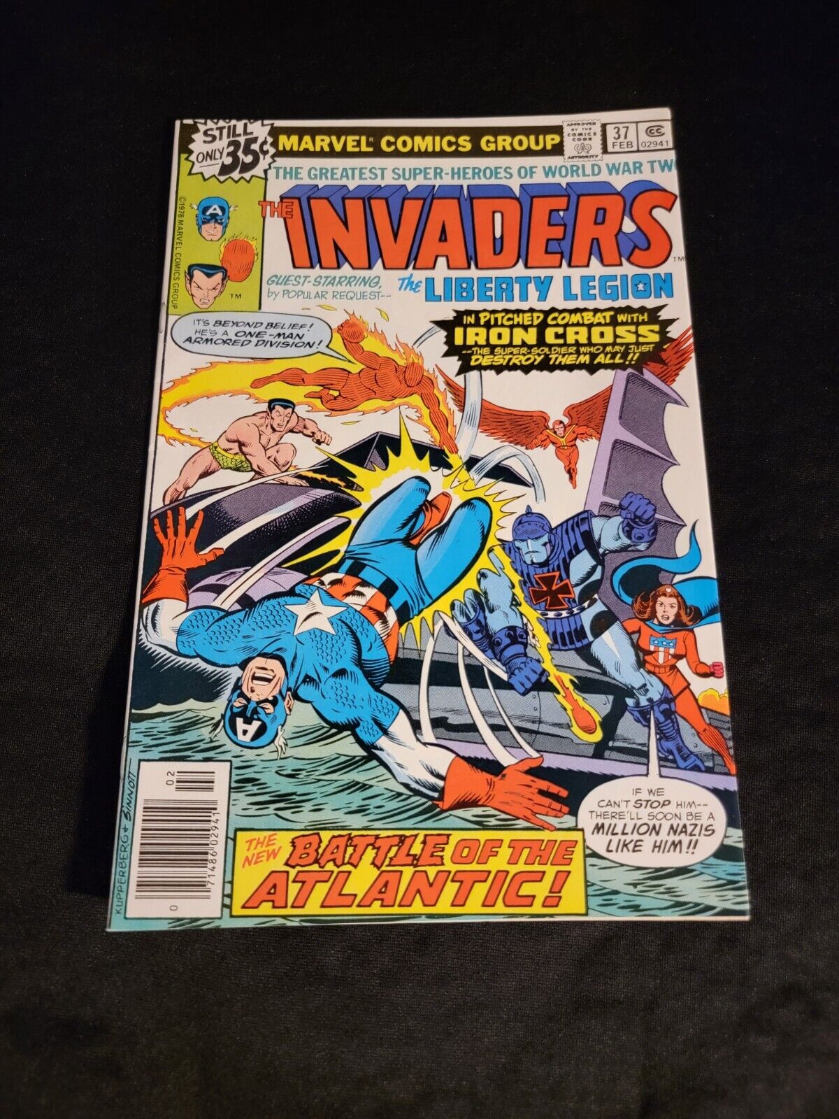 The Invaders #37 Marvel Comics