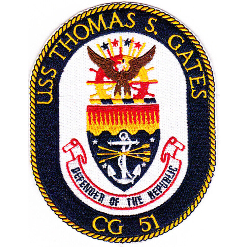USS Thomas S Gates CG-51 Patch