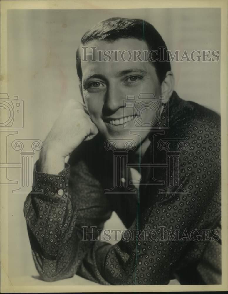 1958 Press Photo Andy Williams, traditional pop music singer. - sap35166