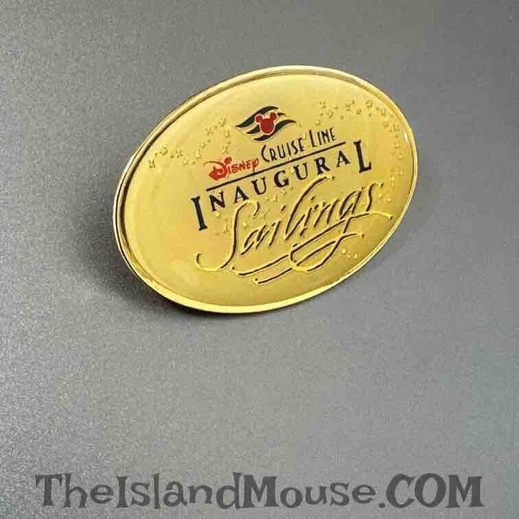 Rare Vintage Disney Cruise Line DCL Inaugural Sailings Pin (U4:198)