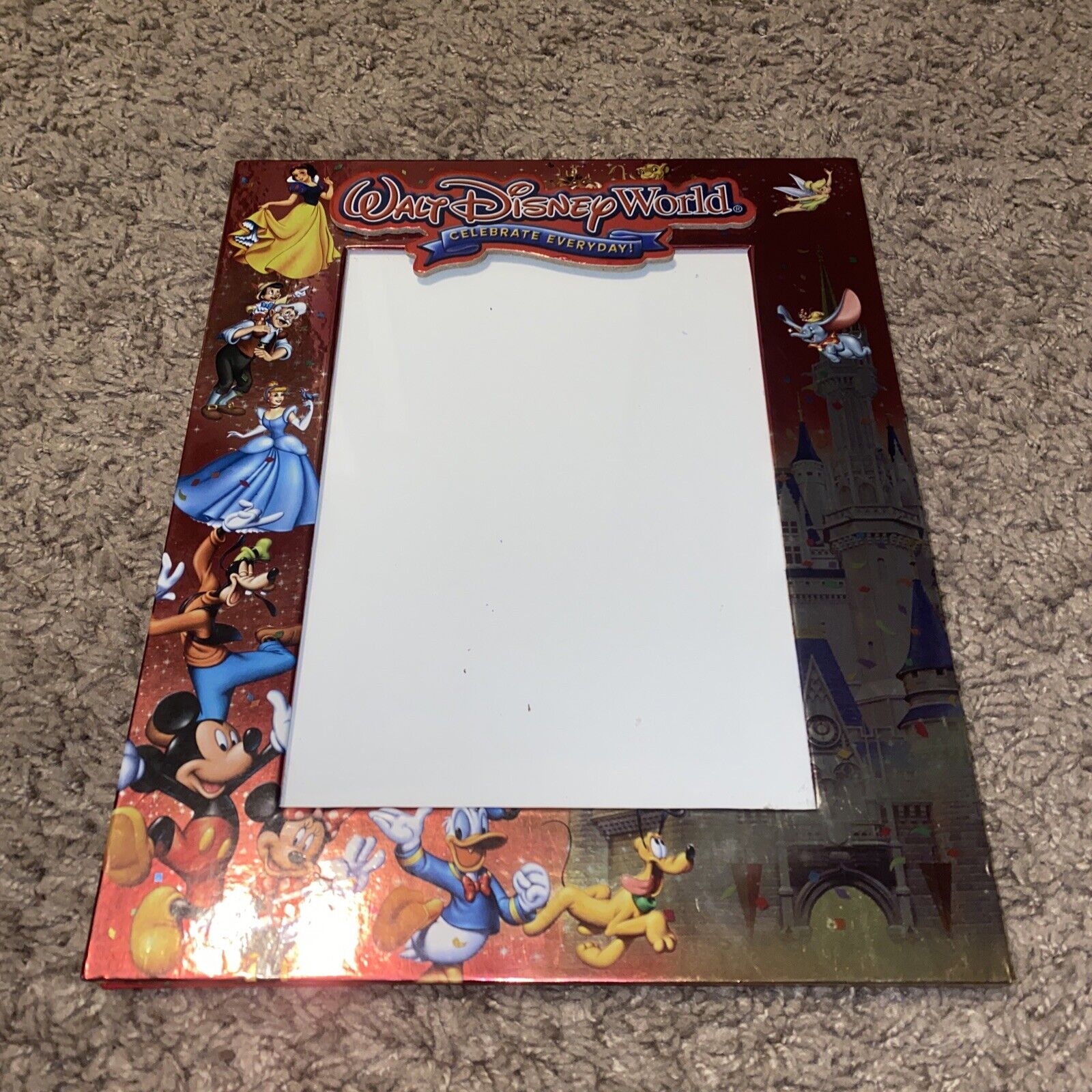 Walt Disney World Celebrate Everyday 5X7 inch Picture Frame SEE GREAT