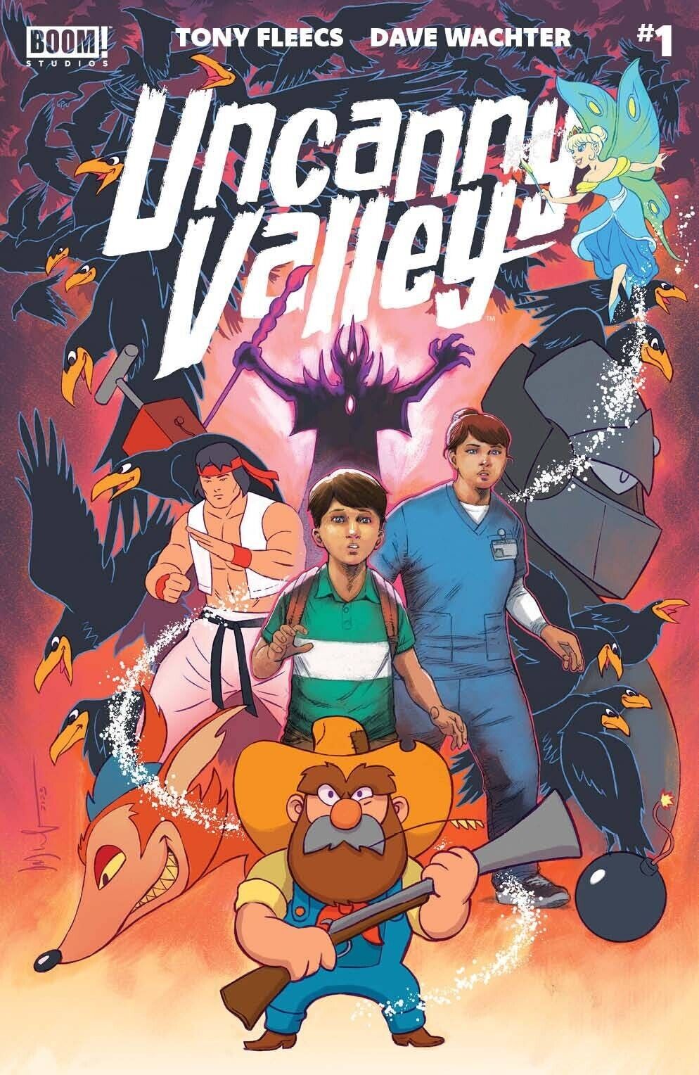 Uncanny Valley #1 Cover A Dave Wachter Boom Studios 2024 RB01