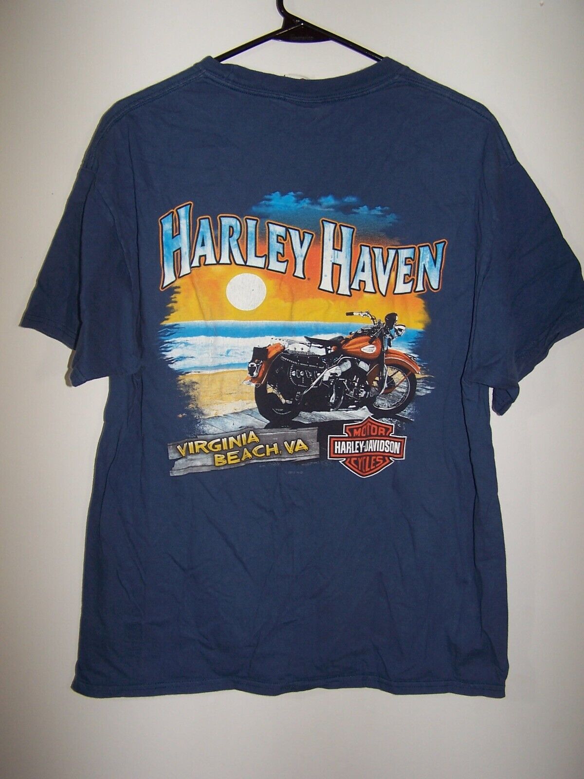 2013 Harley-Davidson T-Shirt Virginia Beach VA - Men\'s L