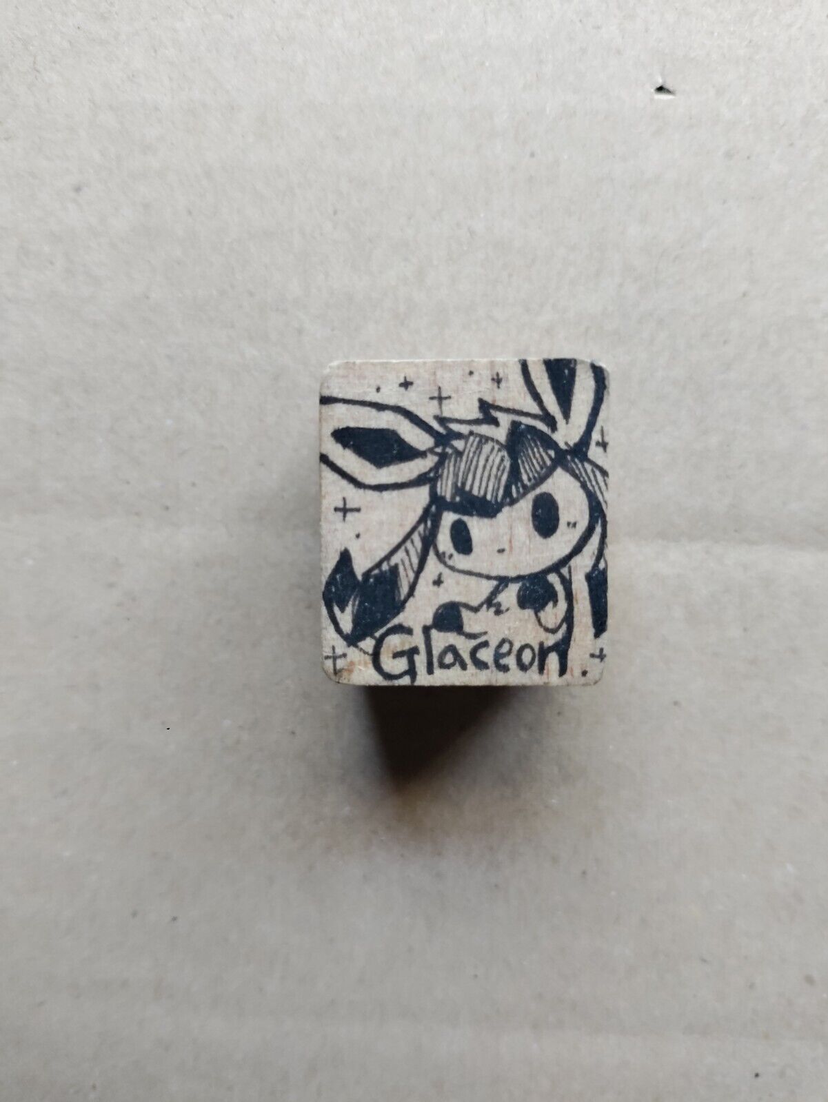 Pokemon Glaceon Pokebox Mini Ink Stamp