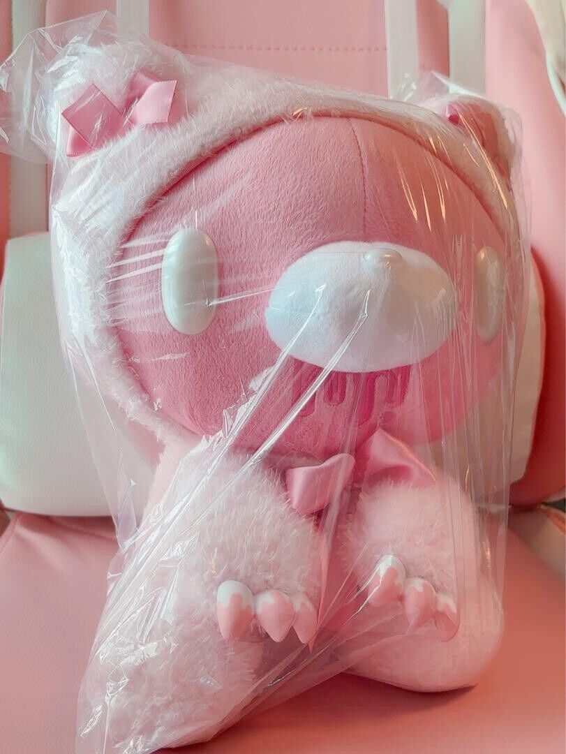 Gloomy Bear Fluffy Night Wear Plush Doll Stuffed Chax GP 30cm Pink New