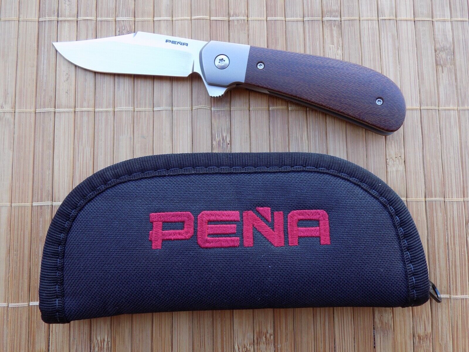 Enrique Pena Custom Lanny\'s Clip Flipper Knife