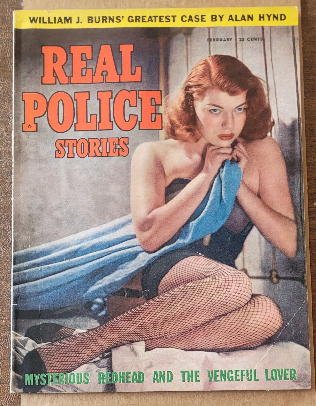 Real Police Stories #129 (1954) Classic true crime mag