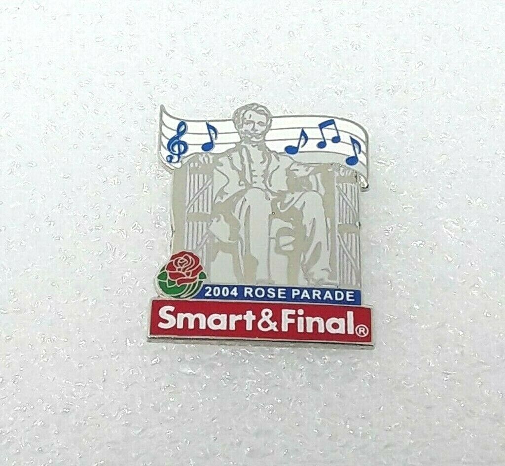 2004 Rose Parade Smart & Final Float Theme Lapel Pin - Lincoln