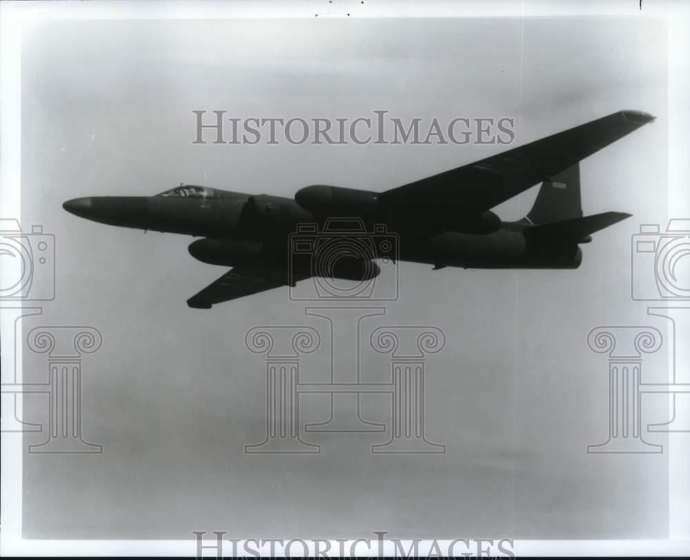1978 Press Photo Lockheed U-2R Reconnaissance Aircraft in Flight - nom16784