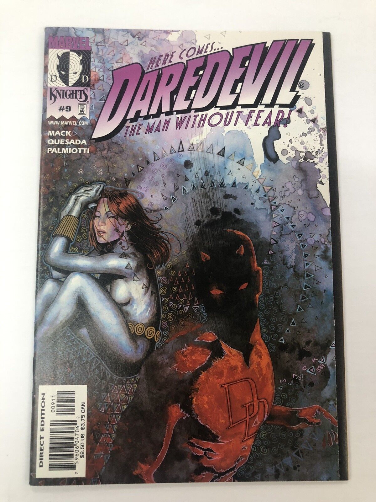 Daredevil #9 Marvel Knights Comics Key  1st Appearance of Echo 1999 David Mack