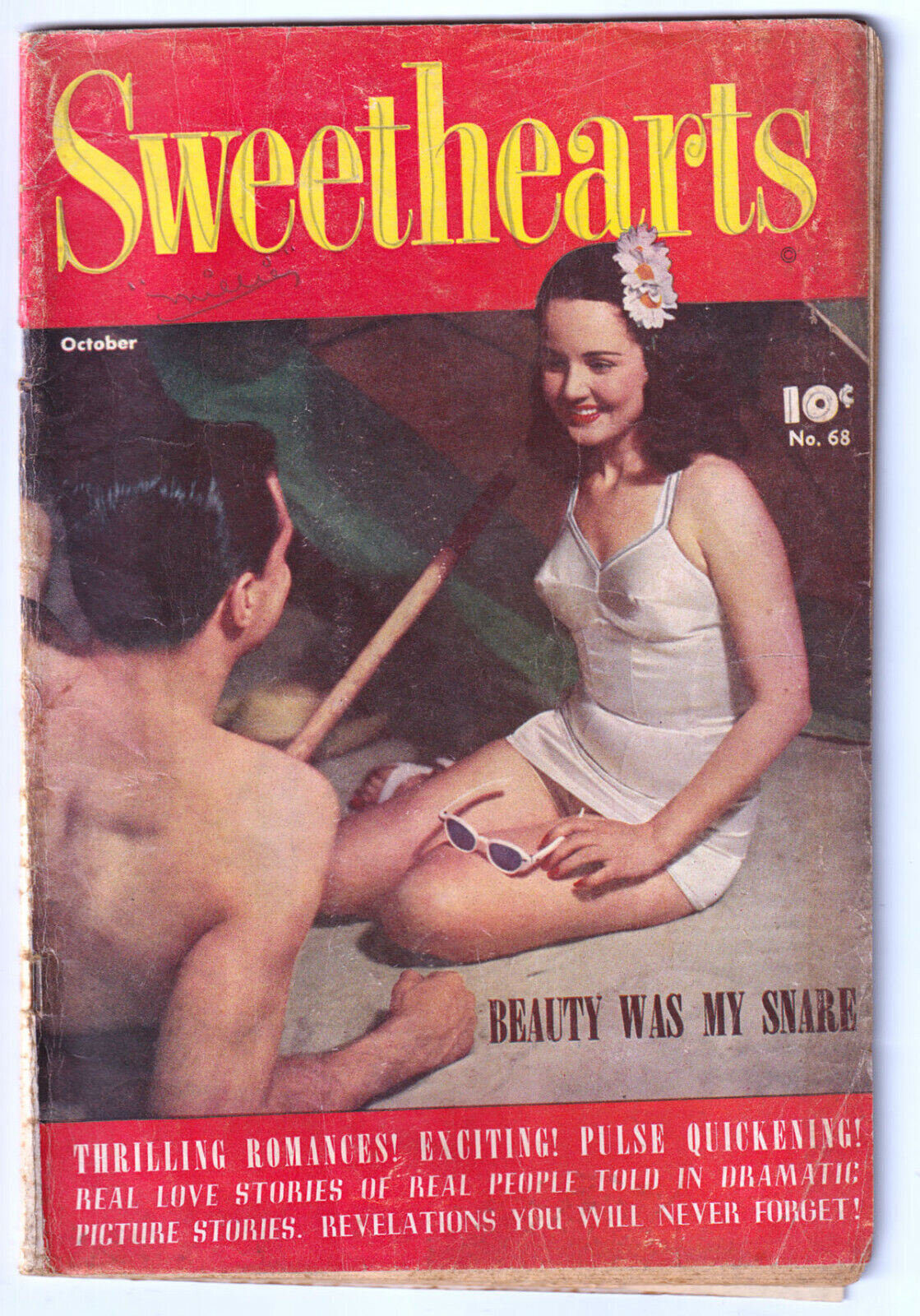 SWEETHEARTS 68 (#1, 1948) Very RARE 1st Issue; Only eBay; 1 CGC; GOOD 2.0